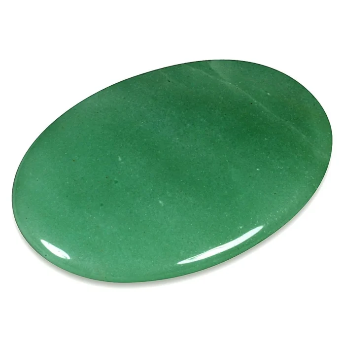 Green Aventurine Palm Stone ~70x50mm | PS06