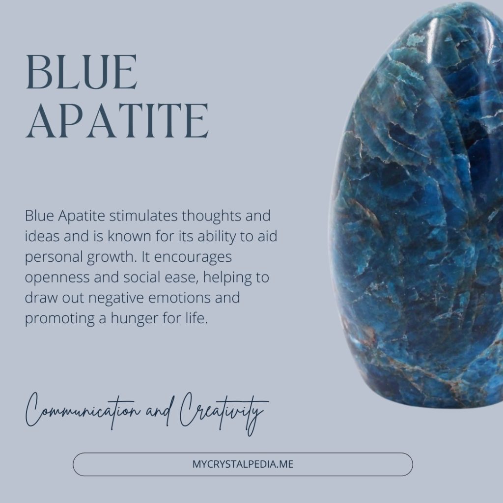 Blue Apatite