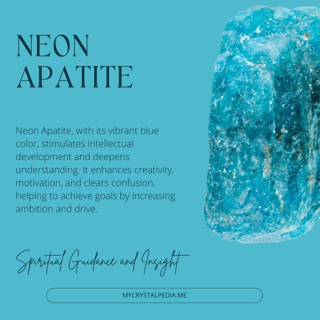 Neon Apatite Card